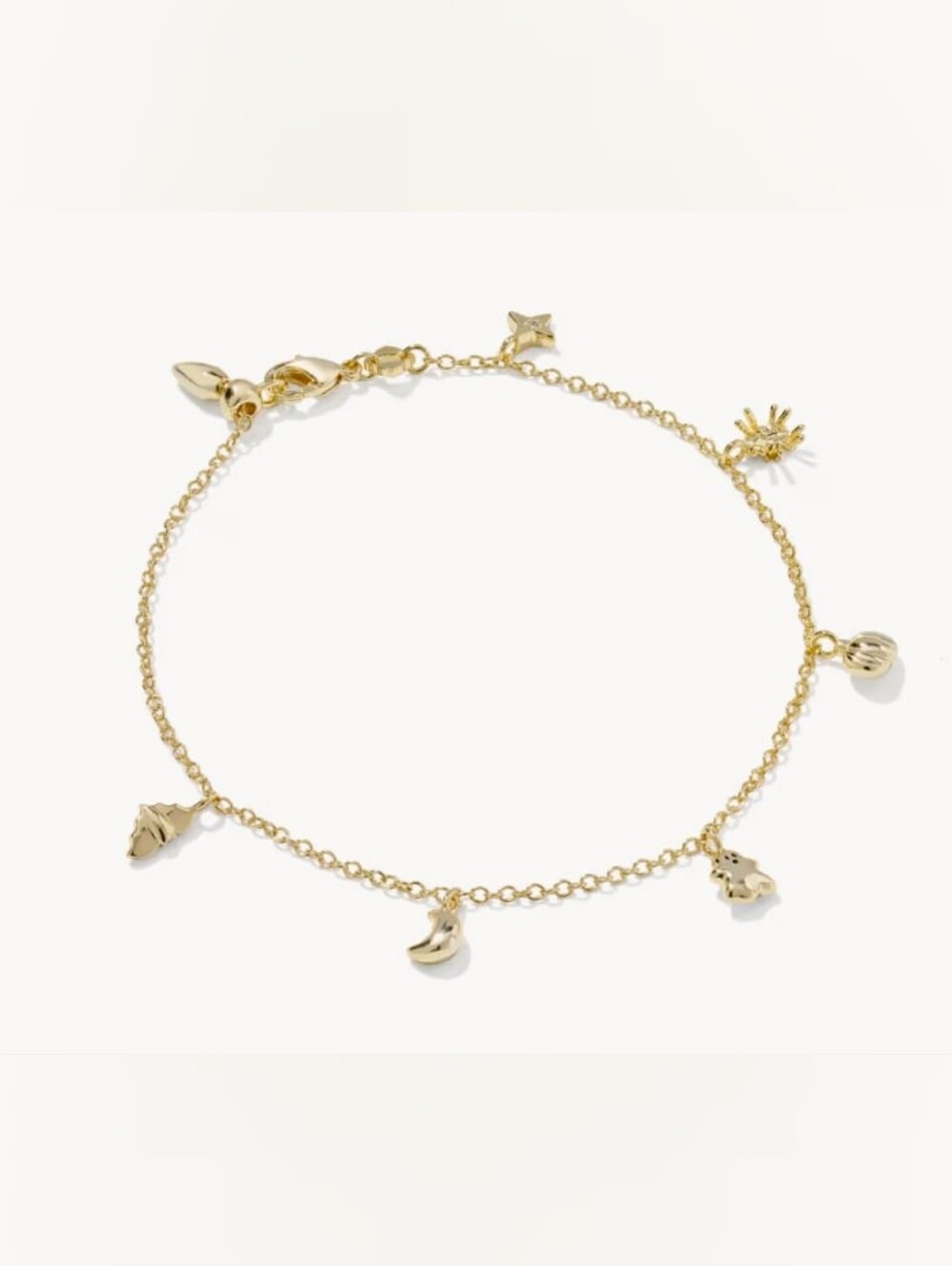 *Kendra Scott* Halloween Gold Delicate Chain Bracelet - NEW! - (rv: $55!) - Picture 4 of 5
